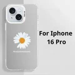 iPhone 16 Pro ケース 花柄