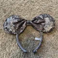 ディズニー ミニーマウス スパンコールカチューシャ
