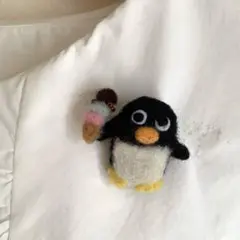 ぺんぺんぺんぎんの子ペンちゃん★アイスクリーム立ち食い★ぺろんちょわんこのお友達