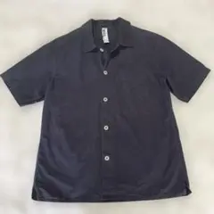 【即発送】MHL.エムエイチエル　コットンシャツ　S ブラック