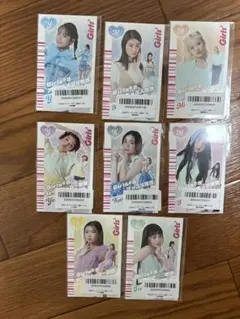 Girls2 bis夏号 RAFFLEくじ G賞 アーケードゲーム風カード　①