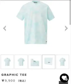 オニツカタイガー GRAPHIC TEE BLUE