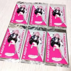 結城さくな ASAP SYNERGY ステッカー シール 6枚②