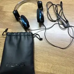 KOSS 有線ヘッドセット ブラック/ブルー