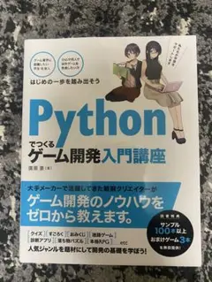 Pythonでつくる ゲーム開発 入門講座　最終価格