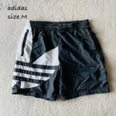 ✔︎即完★アディダス ビッグトレフォイル ショートパンツ ブラック M