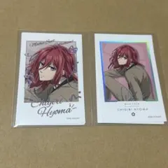 【匿名配送】ブルーロック アニメガ 千切豹馬 箔押しフォト風カードセット