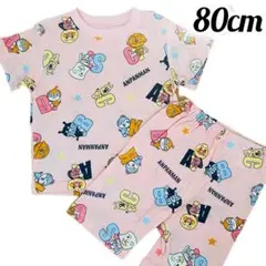 ★新品★アンパンマン 半袖パジャマ 上下セット ルームウェア 綿100%