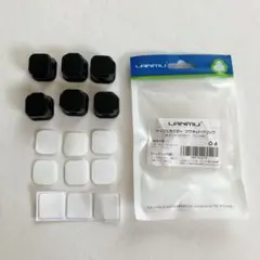 LANMU ケーブルホルダー マグネットクリップ 6個セット 粘着シール9枚
