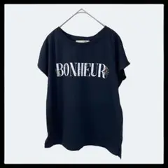 1723　Maison de L’atture【FREE】半袖Tシャツ　英字ロゴ