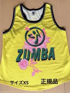 ZUMBA 正規品メッシュタンクトップ イエロー