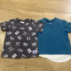Buddy Lee Tシャツセット 90cm グレー・青 半袖Tシャツ