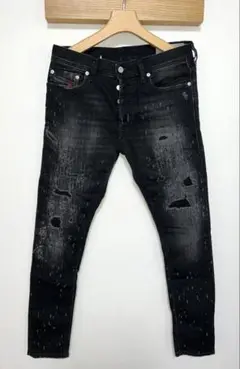 DIESEL TEPPHAR ブラックスリムデニム29 inch