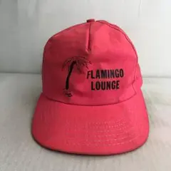 【US製】FLAMINGO LOUNGE ビンテージ トラッカーキャップ ピンク