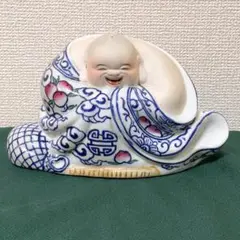 ♦希少！三田青磁 布袋 置物 七福神 江戸時代 古玩 古美術 美術品 骨董品 希少！三田青磁 布袋 置物 七福神 江戸時代 古玩 古美術 美術品