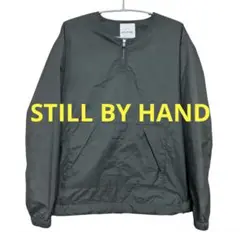 STILL BY HAND BL0364 シンサレートプルオーバーブルゾン46