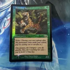 【Foil】《飛びかかるジャガー》(アリーナ)[USG-P] 英語 en その1