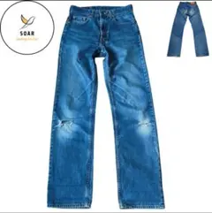 Levi's　512　W30　damage　Philippines　90's