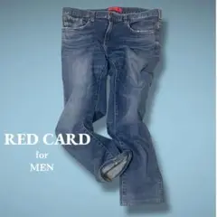 RED CARD レッドカード Day1 テーパードスキニーデニムパンツ 32