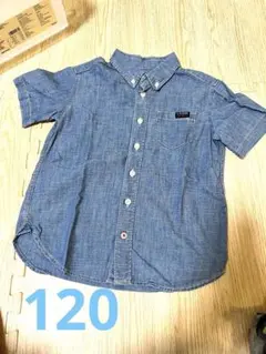 夏♪可愛い♪男の子チェックシャツ　120