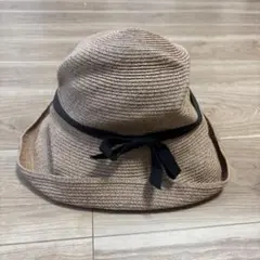 mature ha. マチュアーハ boxed hat 黒リボン