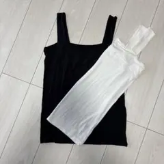 USED 胸元チラ見え防止インナー 2色セット