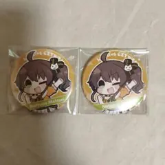 ホロライブシティ24 夏色まつり　 缶バッジ ２枚 ひらかたパーク