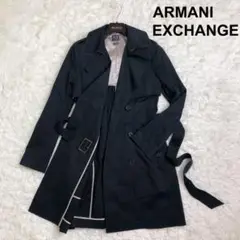 美品 ARMANI EXCHANGE アルマーニ トレンチコート ベルト付