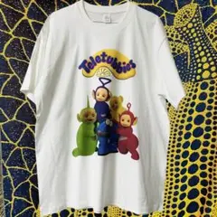 Teletubbies 半袖 Tシャツ 夏 新品 お洒落 XL 2XL 白 3