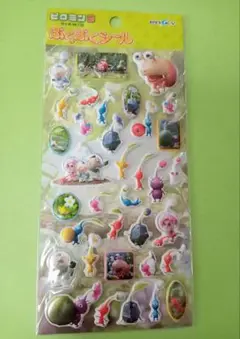 【新品】ピクミン3 ぷくぷくシール　１枚