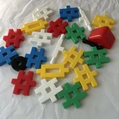 美品　知育玩具　P-BLOCK（ピーブロック）