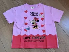 【未使用】リトシー　ミニーマウスTシャツ 90㎝