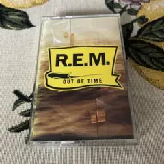 US製　カセットテープ　R.E.M Out Of Time Cassette