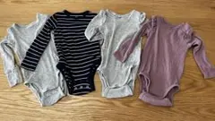 Ｈ＆Ｍ　ロンパース長袖6-9m