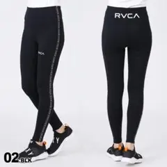 【完売品】RVCA レディース　SIDE TAPE LEGGINGS　M