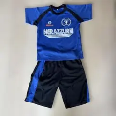 半袖 Tシャツ ハーフパンツ 上下セット150cm ブルー/ブラック