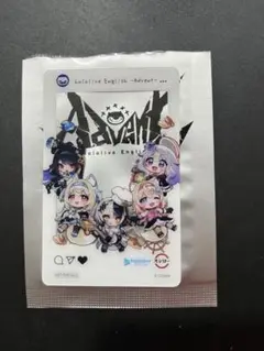 ホロライブ EN 台湾 スシロー限定 SMS風クリアカード Advent全員