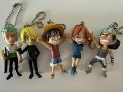 ワンピース キーホルダー 5体セット