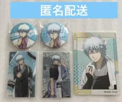 銀魂　銀時　銀八先生　缶バッジ　球技大会　クリアカード　セット
