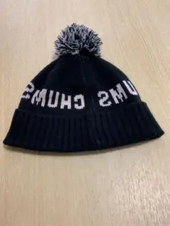 美品　チャムス　ニット帽