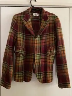 新年sale【美品】COMME des GARCONS プレスウールジャケット