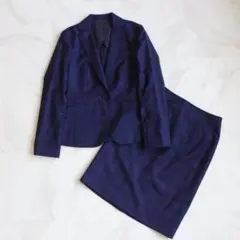 【極美品】THE SUIT COMPANY she セットアップスーツ スカート