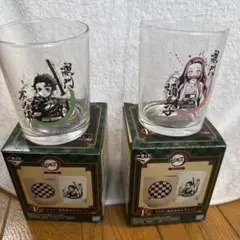 鬼滅の刃一番くじ 竈門兄弟グラス