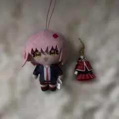 しゅごキャラ！　日奈森あむ　ガチャガチャ　ぬいぐるみ　制服　キーホルダー