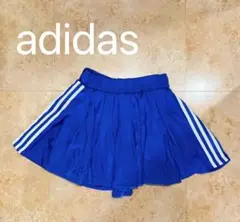 adidas(アディダス) ミニスカート 青 白ライン