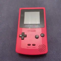 ゲームボーイカラー　レッド　動作品