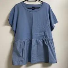 GAP ぺプラムTシャツ　半袖　L