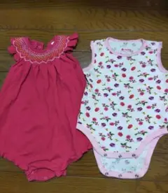 ロンパース　2枚セット