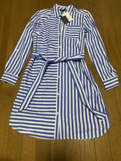 タグ付　TOMMY HILFIGER トミーヒルフィガー　ストライプ　ワンピース