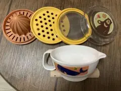 クマのイラスト付き 離乳食調理器具 セット